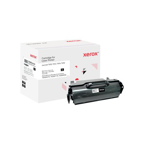 Xerox Everyday Replacement For T650h21e Laser Toner Black 006r04459