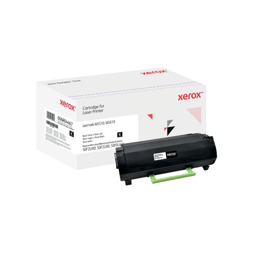 Xerox Everyday Replacement Toner Cart Black Compatible With Lexmark 50F2U00 006R04467