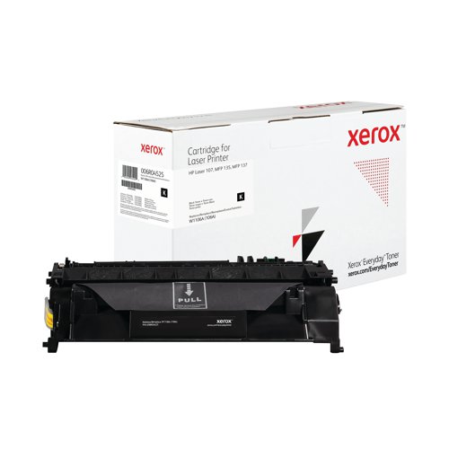 Xerox Everyday Replacement For W1106A Laser Toner Black 006R04525