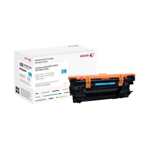 Xerox Everyday Replacement Toner Cartridge Cyan For HP CF451A 006R04507 Toner XR03525