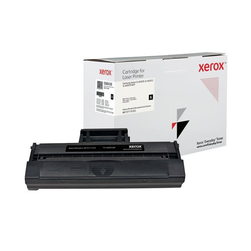 Xerox Everyday Replacement Toner Cart Black Compatible With Samsung MLT-D111S/ELS 006R04588