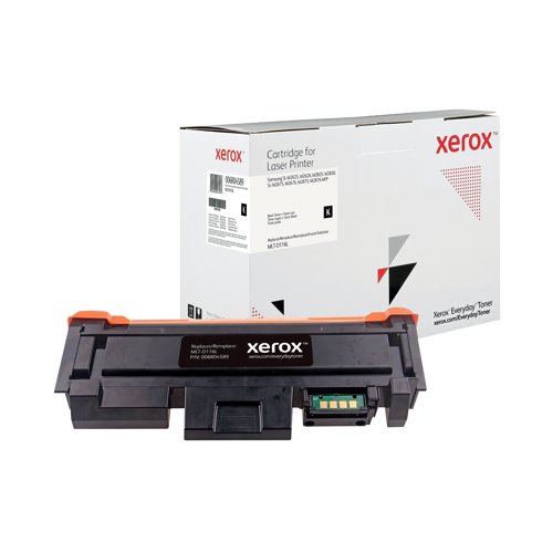 Xerox Everyday Remanufactured Toner Cart Black Compatible With Samsung MLT-D116L 006R04589