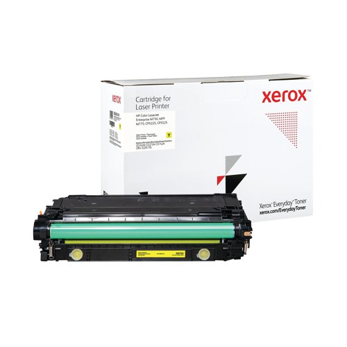 Xerox Everyday Remanufactured Toner Cartridge Yellow For HP CE342A/CE272A/CE742A 006R04149