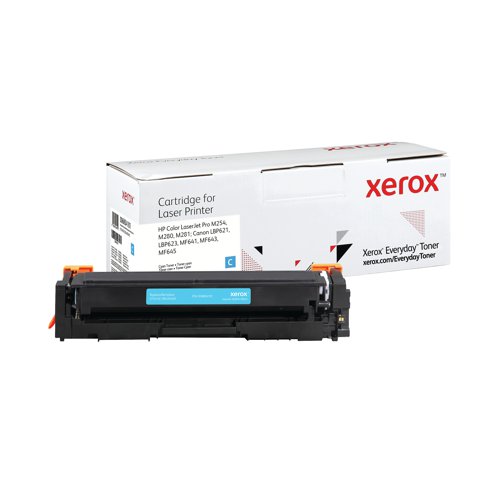 Xerox Everyday Replacement Toner Cartridge High Yield Cyan For HP CF541X 006R04181