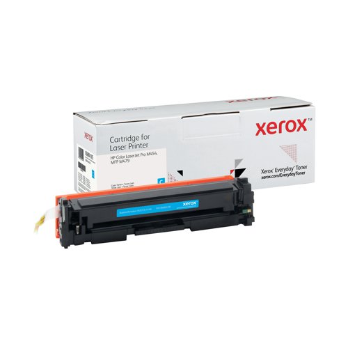 Xerox Everyday Replacement Toner Cartridge Cyan For HP W2031A 006R04185