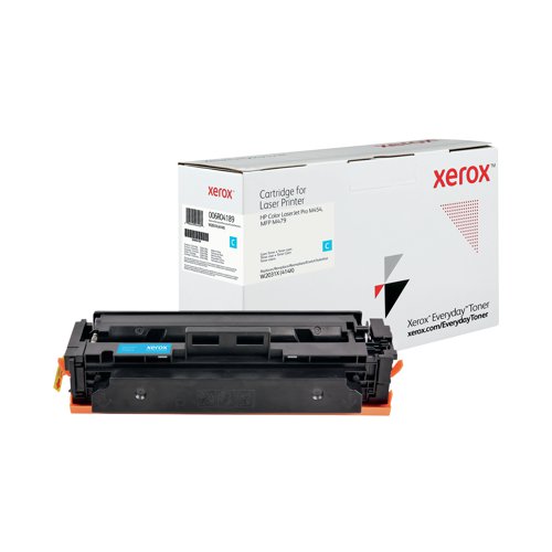 Xerox Everyday Replacement For HP 415X Laser Toner Cyan High Capacity Page Yield 6000 006R04189, Page yield: 6,000