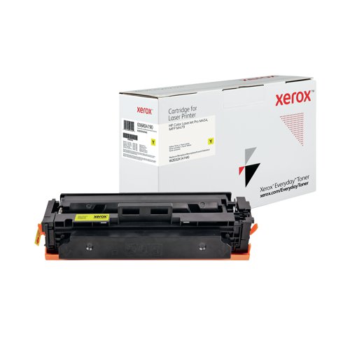 Xerox Everyday Replacement Toner Cartridge High Yield Yellow For HP W2032X 006R04190