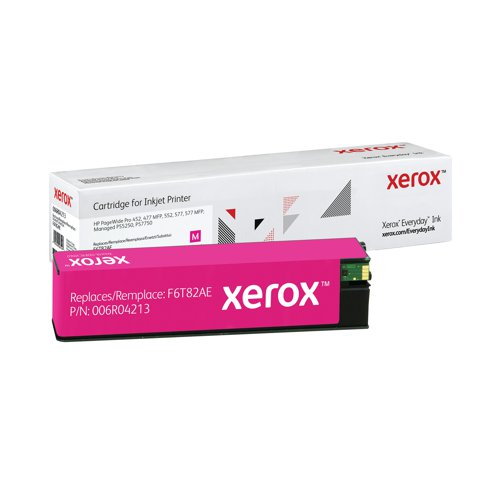 Xerox Everyday Replacement PageWide Cartridge High Yield Magenta For HP F6T82AE 006R04213