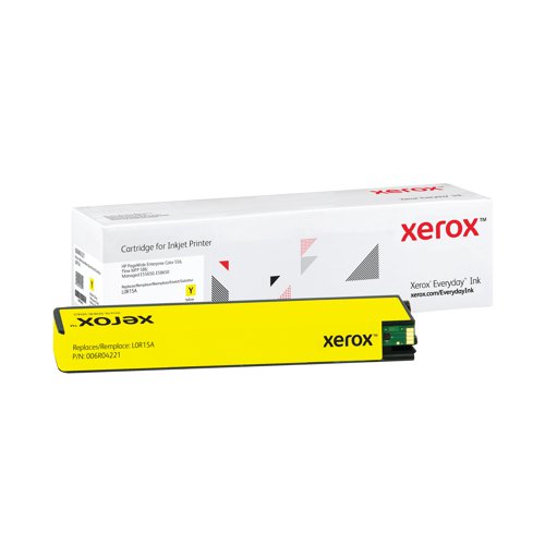 Xerox Everyday Replacement PageWide Cartridge High Yield Yellow For HP L0R15A 006R04221