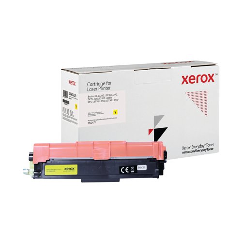 Xerox Everyday Brother TN-247Y Compatible Toner Cartridge Yellow High Capacity 2300 Pages 006R04320