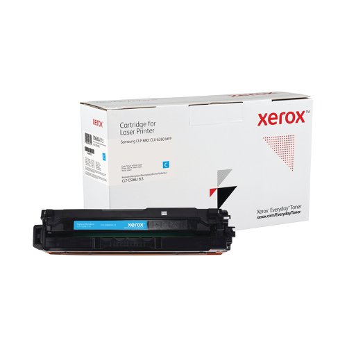 Xerox Everyday Replacement Toner High Yield Cyan For Samsung Printers 006R04313