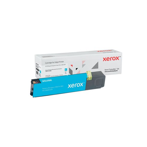 Xerox Everyday Ink For HP D8J07A 980 Cyan Ink Cartridge - 006R04599