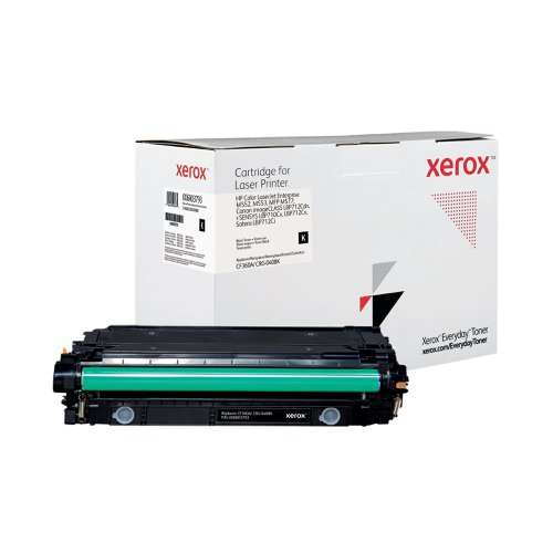 Xerox Everyday Replacement For Cf360a Crg 040bk Laser Toner Black 006r03793