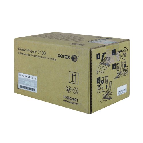 Xerox Phaser 7100 Toner Cartridge Yellow 106R02601