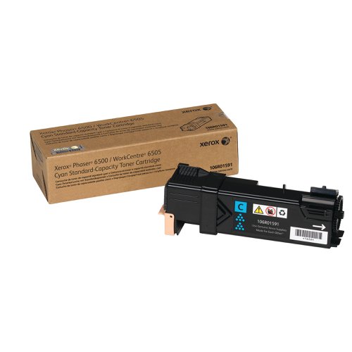 Xerox Phaser 6500/WorkCentre 6505 Toner Cartridge Cyan 106R01591