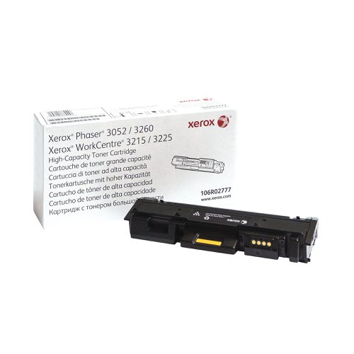 Xerox Phaser 3260/WorkCentre 3225 Toner Cartridge High Yield Black 106R02777