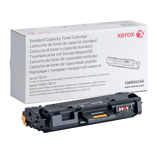 Xerox B210/B205/B215 Toner Cartridge Black 106R04346