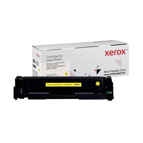 Xerox Everyday Replacement For CF402X/CRG-045HY Laser Toner Yellow 006R03694