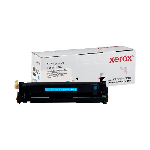 Xerox Everyday Replacement For CF411A/CRG-046C Laser Toner Cyan 006R03697