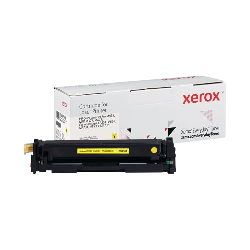 Xerox Everyday Replacement For CF412A/CRG-046Y Laser Toner Yellow 006R03698