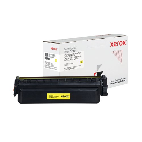 Xerox Everyday Replacement For CF412X/CRG-046HY Laser Toner Yellow 006R03702