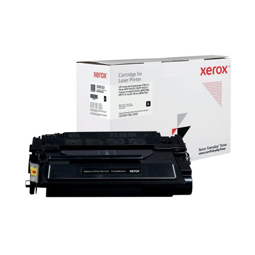 Xerox Everyday Replacement For CE255X/CRG-324II Laser Toner Black 006R03628