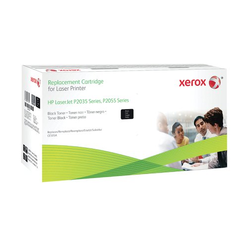 Xerox Everyday Remanufactured Toner Cartridge Black For HP CE505A 003R99807