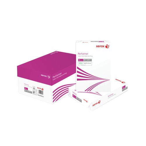 Xerox Performer Paper 80g A4 White 2500 Sheets (Pack of 5) 003R90646