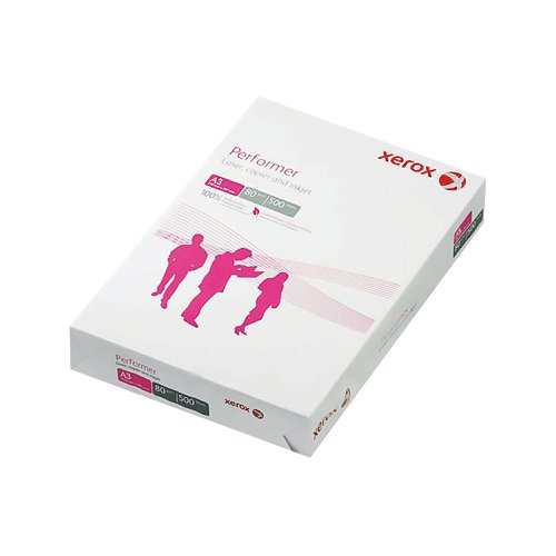 Xerox Performer A3 Paper 80gsm White Ream (Pack of 500) 003R90569