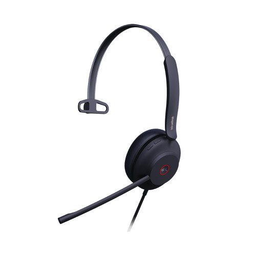 Yealink UH37 Wired Mono On-ear Headset MS Teams USB Black 1308103