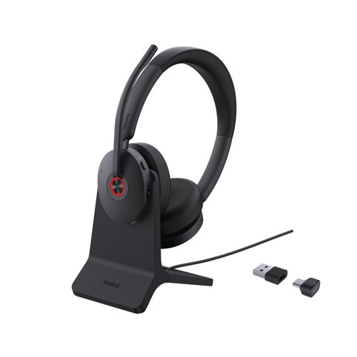 Yealink BH74 USB-C/A Bluetooth Stereo Wireless Headset + Stand 1208682