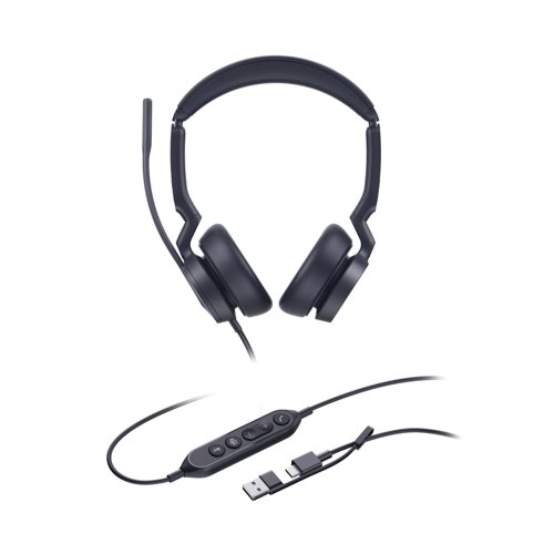 Yealink UH46 USB Wired Dual Teams Headset USB-C/A 1308182