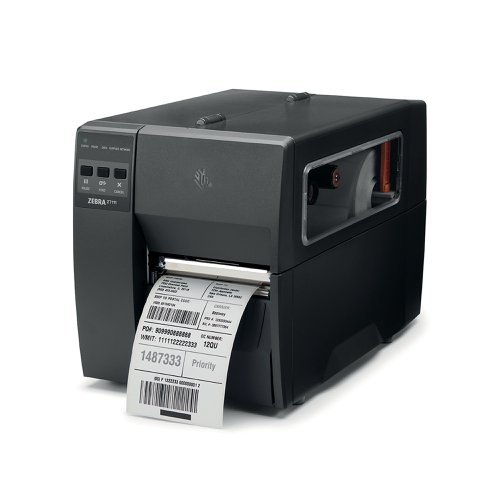 Zebra ZT111 Label Printer EPL ZPL/ZPLII USB RS232 Bluetooth Ethernet Black ZT11142-T0E000FZ