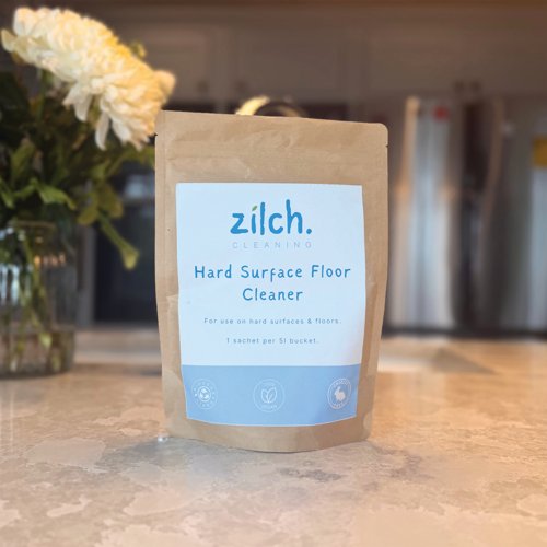 Zilch Hard Surface Floor Cleaner Refill Pouch (Pack of 50) ZLC13259