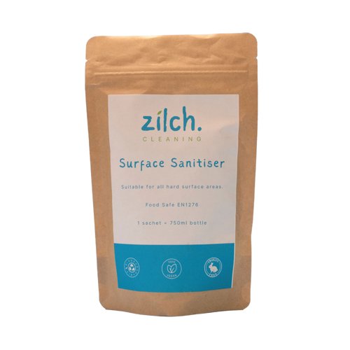 Zilch Surface Sanitiser Refill (Pack of 10) SCWS750FSP-10