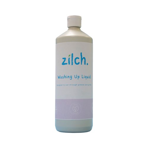 Zilch Washing Up Liquid Bottle Lilac 1L SCPPBOTTLE1000WU