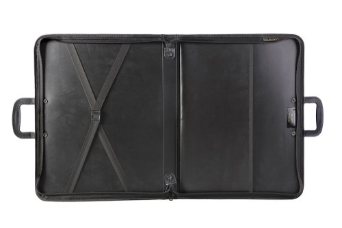 Goldline Zip Portfolio Lightweight Polypropylene A1 Black ZPC/A1