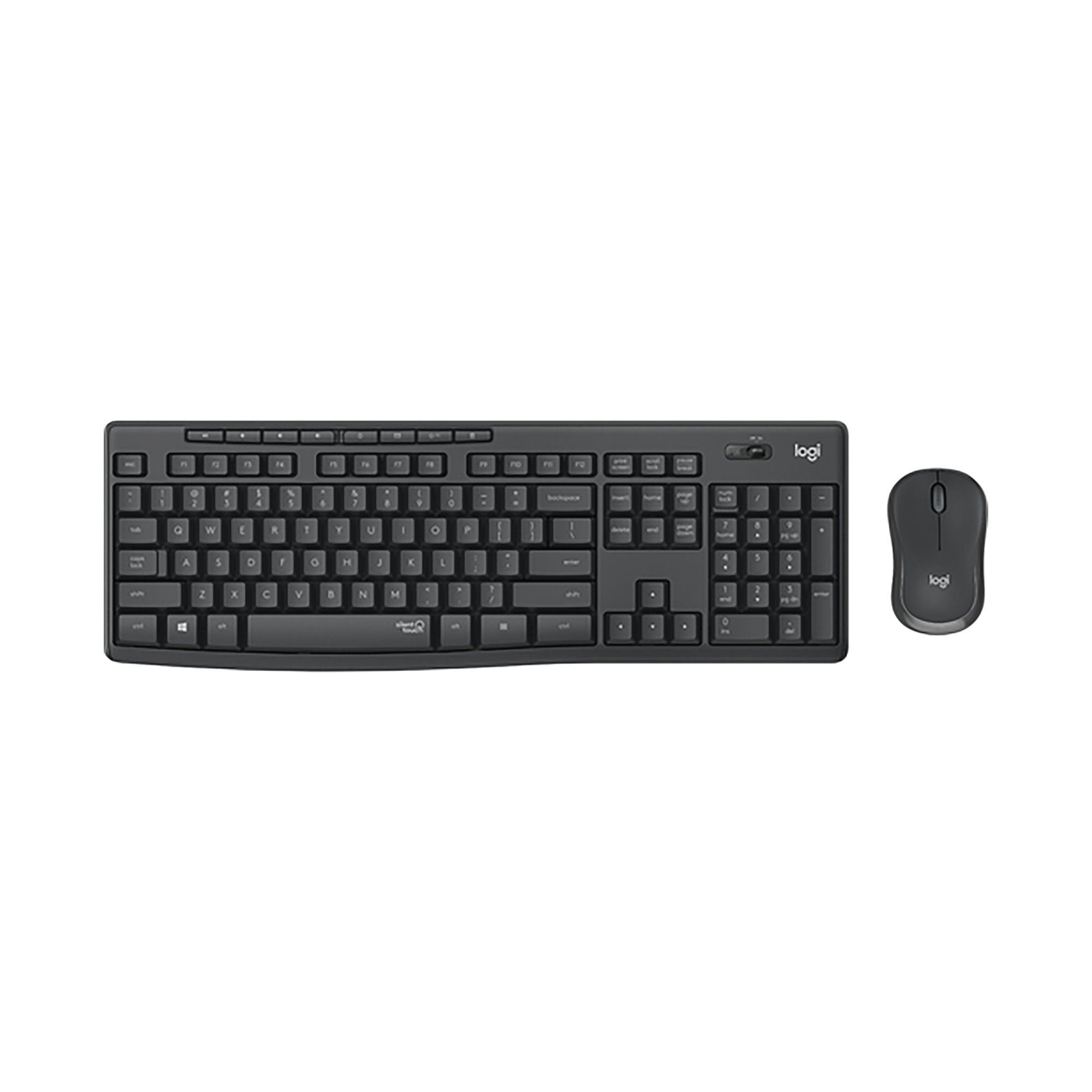 Logitech MK295 Silent Wireless Combo Keyboard and Mouse Graphite 920-009799