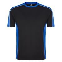 ORN Avocet Unisex Wicking T-Shirt Black/Royal Blue 2XL 1008.BKRY.2XL