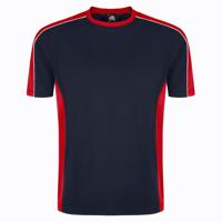ORN Avocet Unisex Wicking T-Shirt Navy/Red 2XL 1008.NVRD.2XL