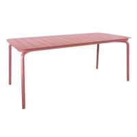 Lark Rectangular Slatted Table 1806mm Aluminium Brick Dust 1043458ND