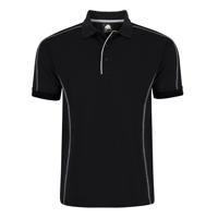 ORN Crane Polo Shirt Unisex Black 2XL 1140.BK.2XL