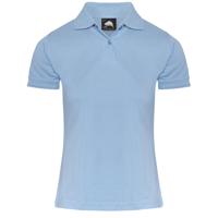 ORN Ladies Eagle Polo Shirt Sky 8 1160.SK.8