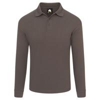 ORN Weaver Long Sleeved Polo Shirt Unisex Graphite L 1170.GT.L