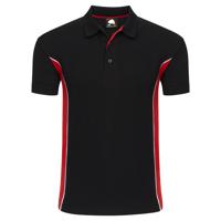 ORN Silverswift Polo Shirt Unisex Black/Red XS 1180.BKRD.XS