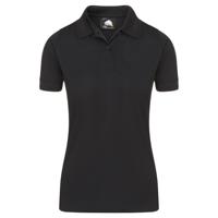ORN Oriole Ladies Wicking Polo Shirt Black 8 1196.BK.8