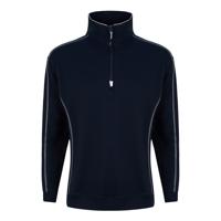 ORN Crane Quarter Zip Sweatshirt Unisex Navy 2XL 1240.NV.2XL