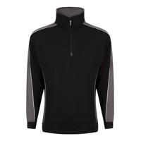 ORN Avocet Quarter Zip Sweatshirt Unisex Black/Graphite 2XL 1288.BKGR.2XL