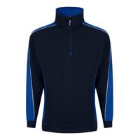 ORN Avocet Quarter Zip Sweatshirt Unisex Navy/Royal Blue 2XL 1288.NVRY.2XL