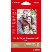Canon Glossy Photo Paper + 10x15cm 275gsm (Pack of 50) PP-201